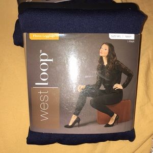 $6 each West loop fleece leggings